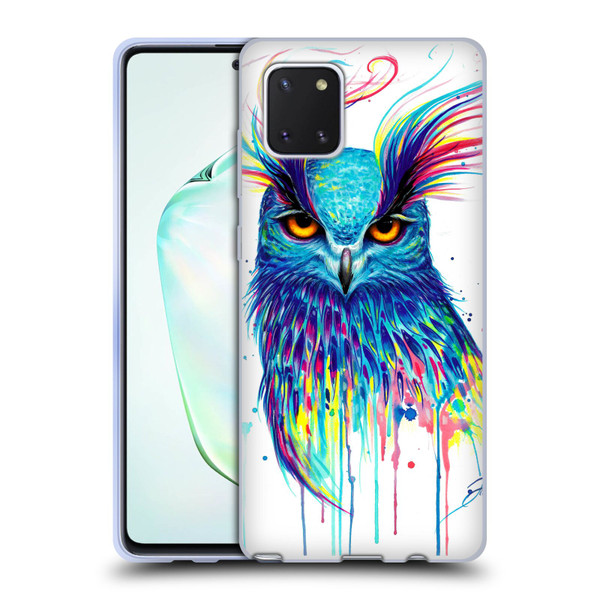 Pixie Cold Animals Into The Blue Soft Gel Case for Samsung Galaxy Note10 Lite