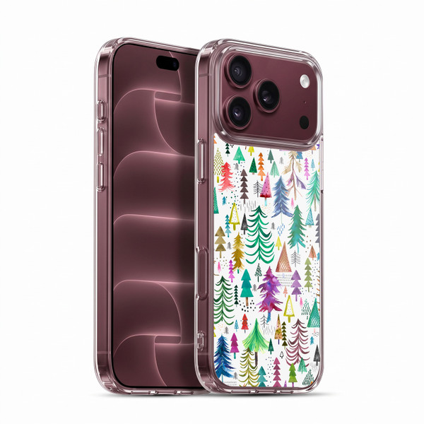 Ninola Patterns 4 Colourful Pines Soft Gel Case for Apple iPhone 18 Pro Max