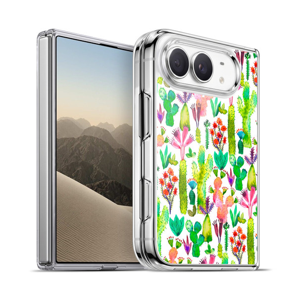 Ninola Summer Patterns Cacti Garden Soft Gel Case for Apple iPhone Duo