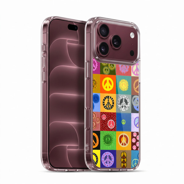 Suzan Lind Colours & Patterns Peace Quilt Soft Gel Case for Apple iPhone 18 Pro Max