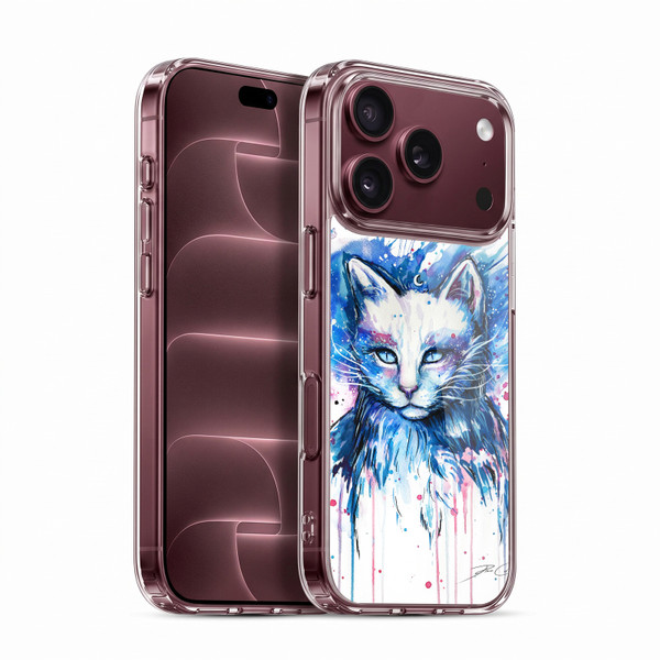 Pixie Cold Cats Space Soft Gel Case for Apple iPhone 18 Pro