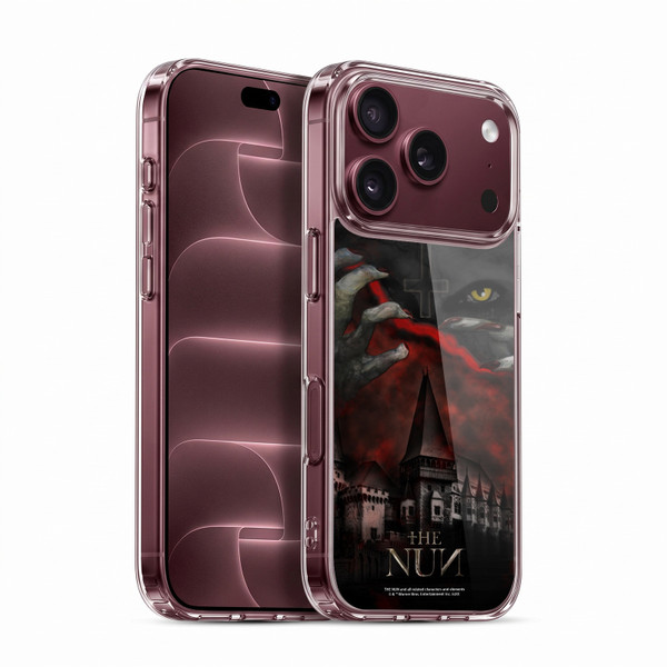 The Nun Valak Graphics Monastery Soft Gel Case for Apple iPhone 18 Pro