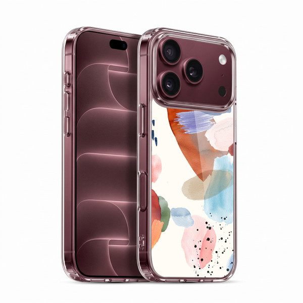 Ninola Pattern Abstract Pastel Soft Gel Case for Apple iPhone 18 Pro