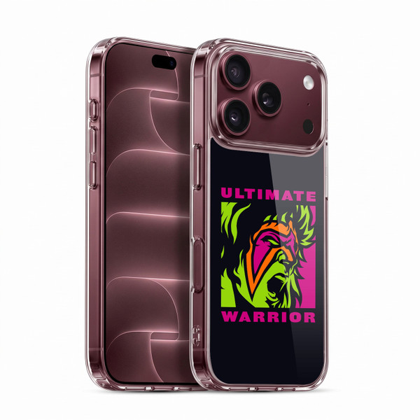 WWE Ultimate Warrior Illustrated Soft Gel Case for Apple iPhone 18 Pro
