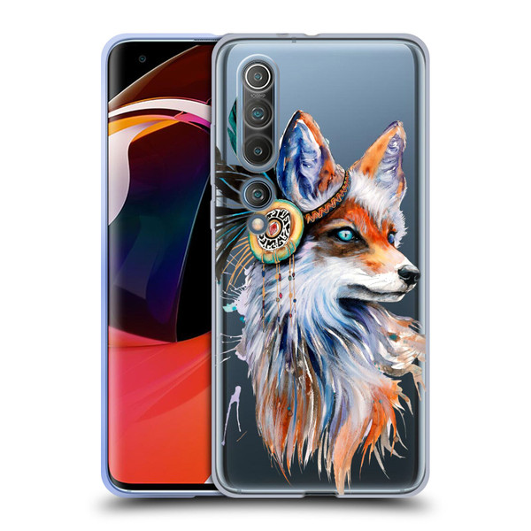 Pixie Cold Animals Fox Soft Gel Case for Xiaomi Mi 10 5G / Mi 10 Pro 5G