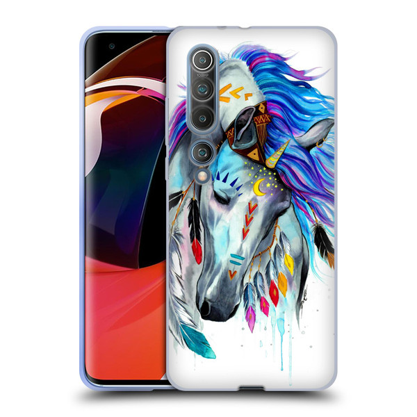 Pixie Cold Animals Spirit Soft Gel Case for Xiaomi Mi 10 5G / Mi 10 Pro 5G