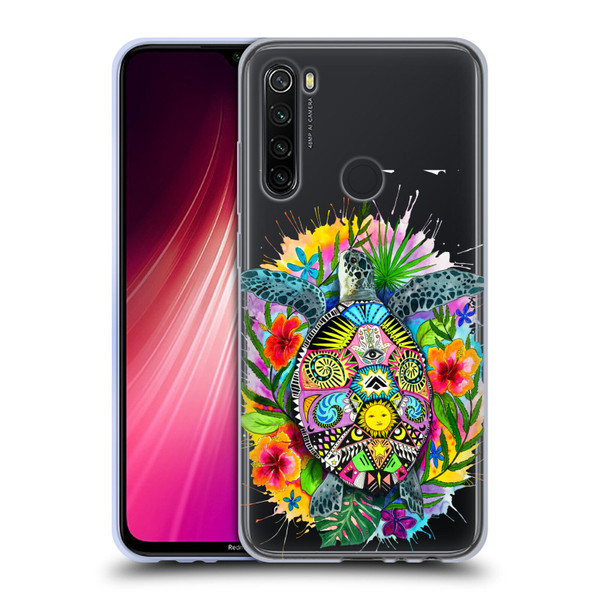 Pixie Cold Animals Turtle Life Soft Gel Case for Xiaomi Redmi Note 8T