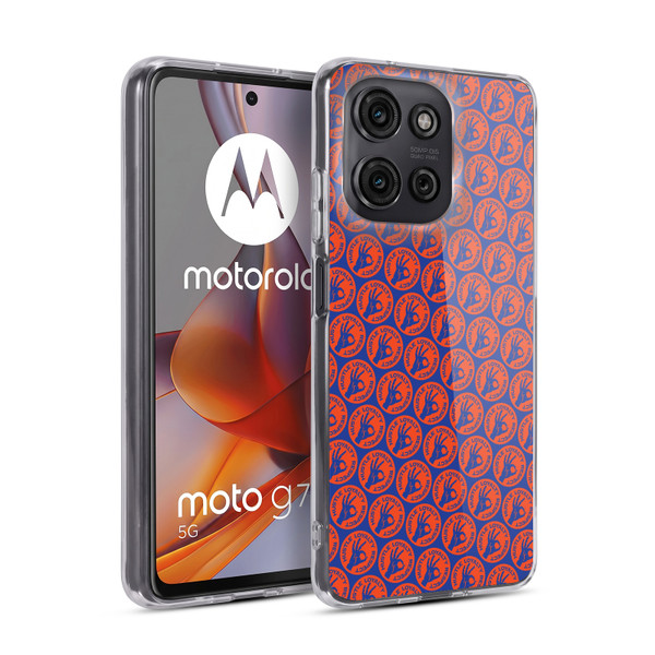 WWE 2017 John Cena Pattern Soft Gel Case for Motorola Moto G75