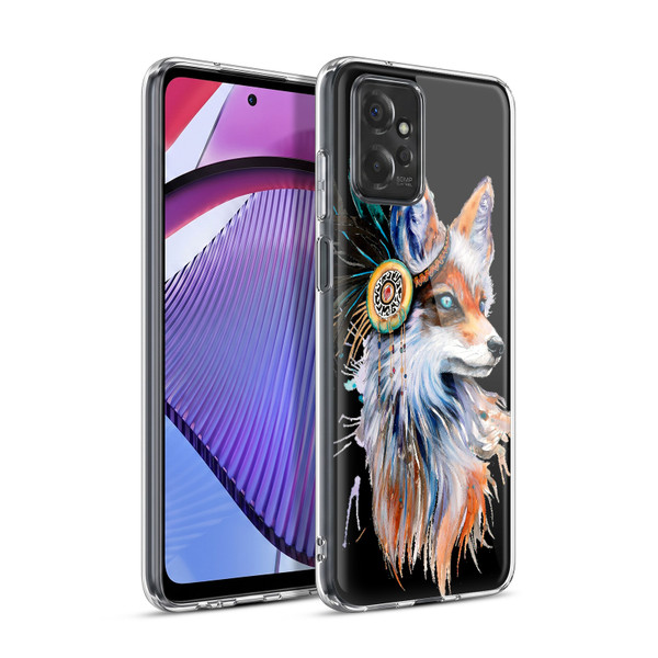 Pixie Cold Animals Fox Soft Gel Case for Motorola Moto G Power (2023)