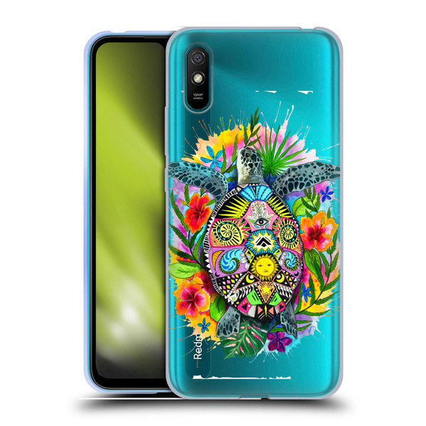 Pixie Cold Animals Turtle Life Soft Gel Case for Xiaomi Redmi 9A / Redmi 9AT
