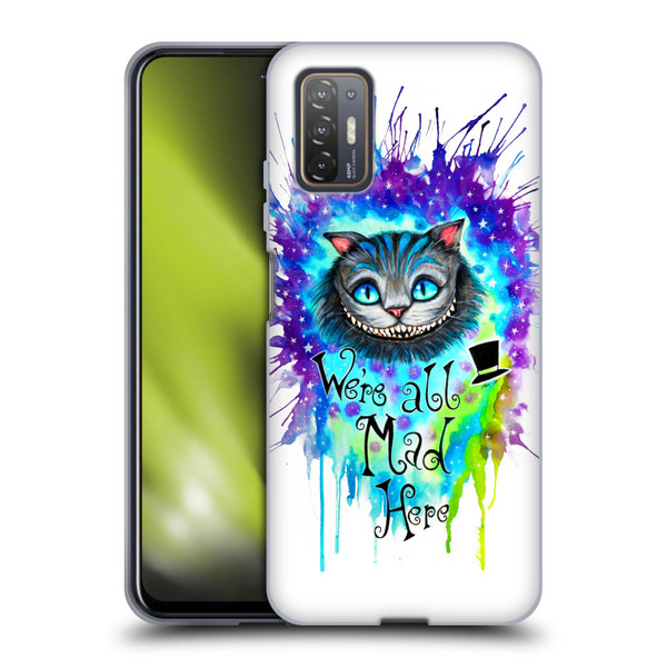 Pixie Cold Cats We Are All Mad Here Soft Gel Case for HTC Desire 21 Pro 5G