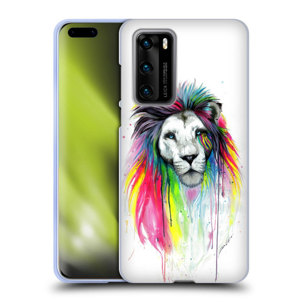 Pixie Cold Cats Rainbow Mane Soft Gel Case for Huawei P40 5G