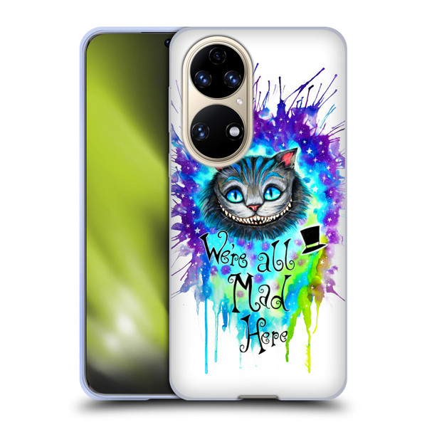 Pixie Cold Cats We Are All Mad Here Soft Gel Case for Huawei P50