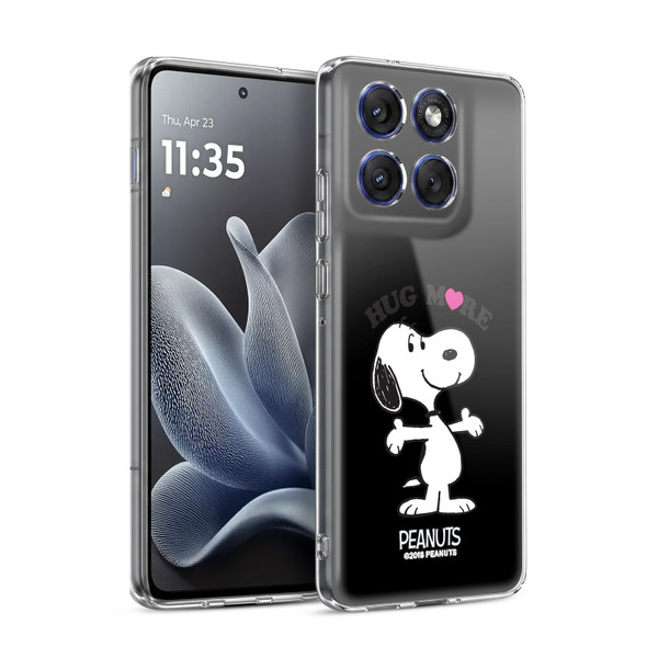 Peanuts Snoopy Hug More Soft Gel Case for Motorola Edge 70