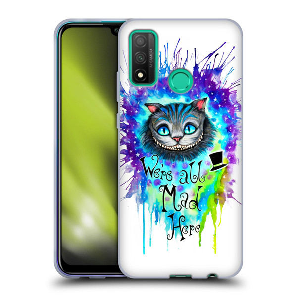 Pixie Cold Cats We Are All Mad Here Soft Gel Case for Huawei P Smart (2020)