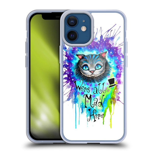 Pixie Cold Cats We Are All Mad Here Soft Gel Case for Apple iPhone 12 Mini