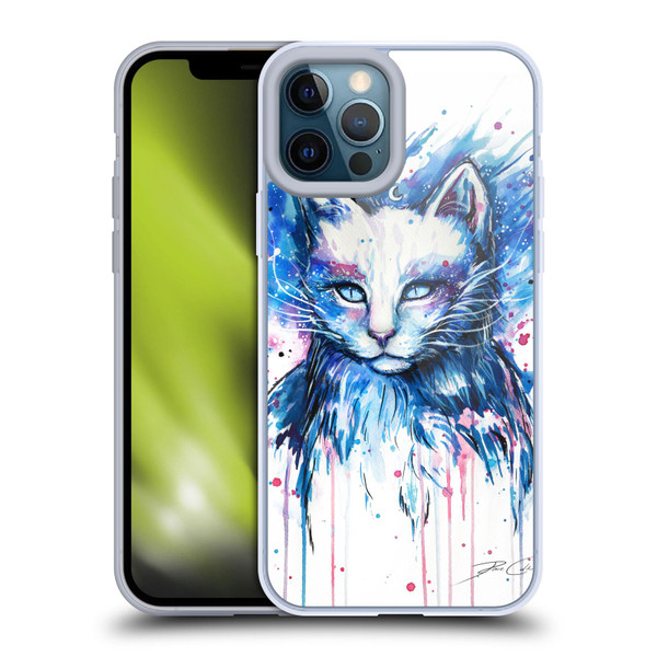 Pixie Cold Cats Space Soft Gel Case for Apple iPhone 12 Pro Max
