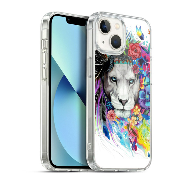 Pixie Cold Cats King Of The Lions Soft Gel Case for Apple iPhone 13
