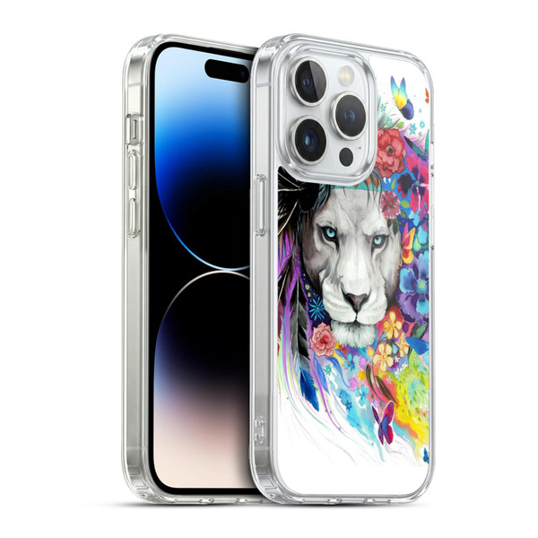 Pixie Cold Cats King Of The Lions Soft Gel Case for Apple iPhone 13 Pro & MagSafe