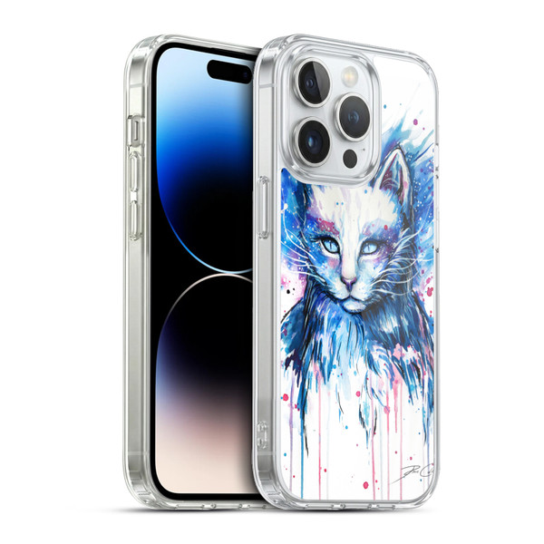 Pixie Cold Cats Space Soft Gel Case for Apple iPhone 13 Pro & MagSafe