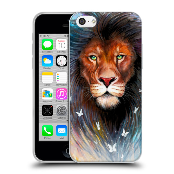 Pixie Cold Cats Sacred King Soft Gel Case for Apple iPhone 5c