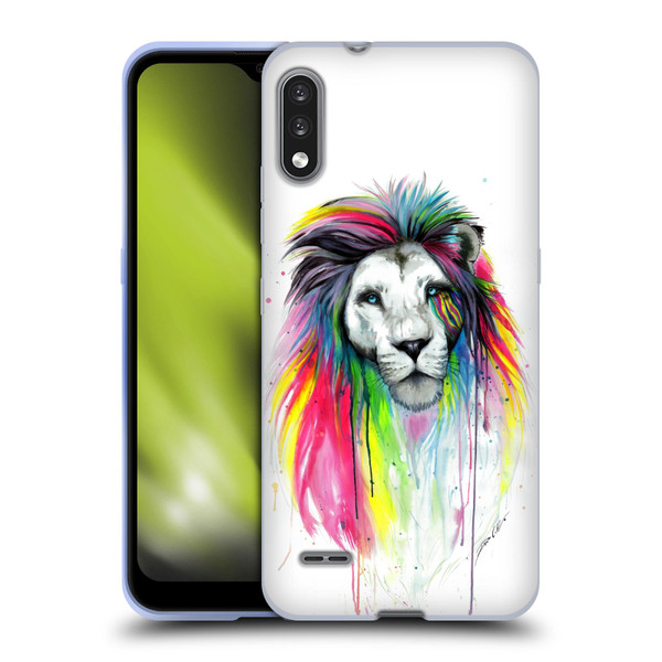 Pixie Cold Cats Rainbow Mane Soft Gel Case for LG K22
