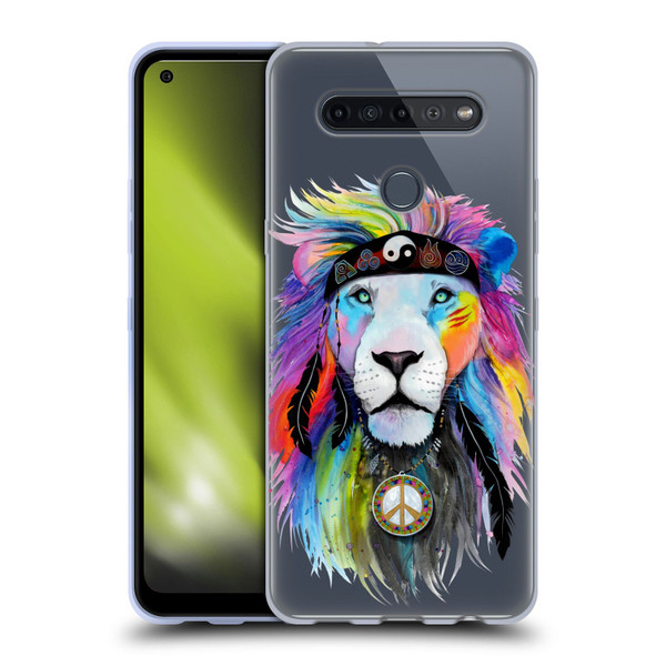 Pixie Cold Cats Hippy Lion Soft Gel Case for LG K51S