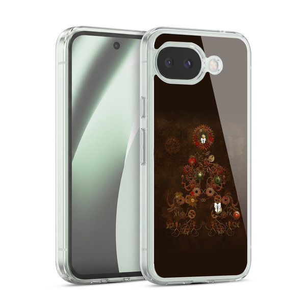 Simone Gatterwe Vintage And Steampunk Christmas Soft Gel Case for Google Pixel 10a