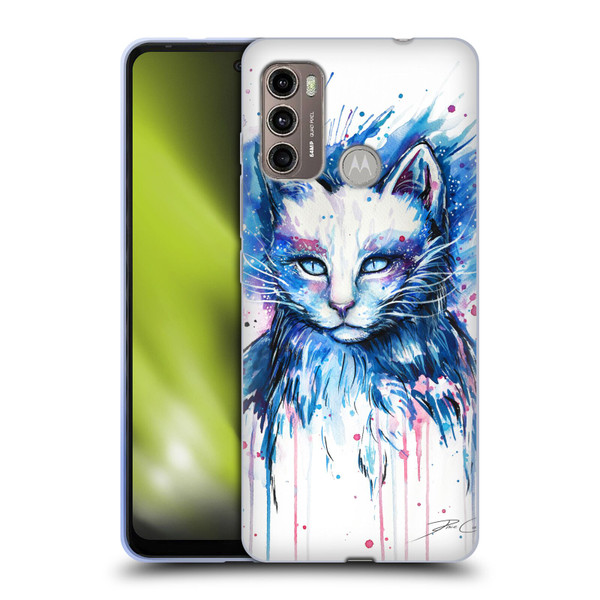 Pixie Cold Cats Space Soft Gel Case for Motorola Moto G60 / Moto G40 Fusion