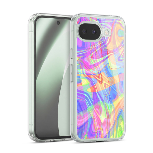 Suzan Lind Marble Light Rainbow Soft Gel Case for Google Pixel 10a