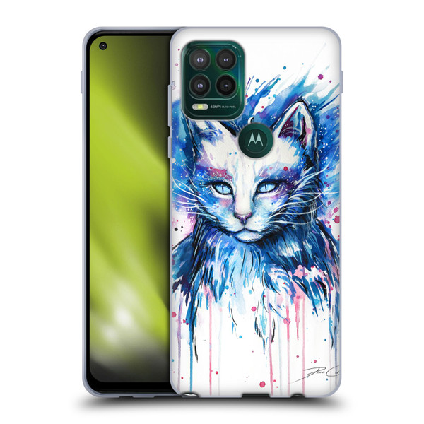 Pixie Cold Cats Space Soft Gel Case for Motorola Moto G Stylus 5G 2021