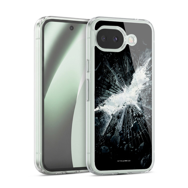 The Dark Knight Rises Logo Poster Soft Gel Case for Google Pixel 10a