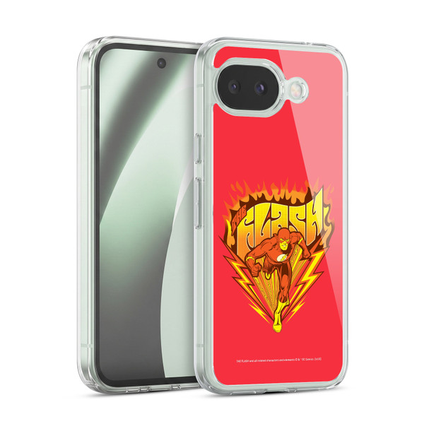 The Flash DC Comics Vintage Fastest Man Soft Gel Case for Google Pixel 10a