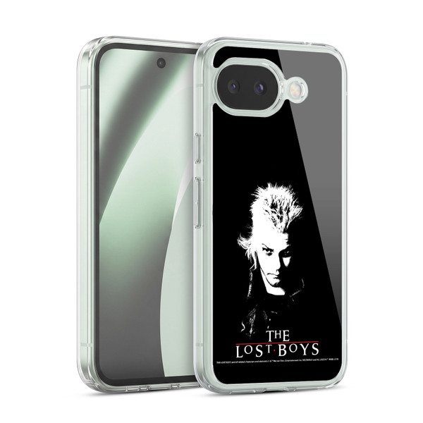 The Lost Boys Characters David Black And White Soft Gel Case for Google Pixel 10a