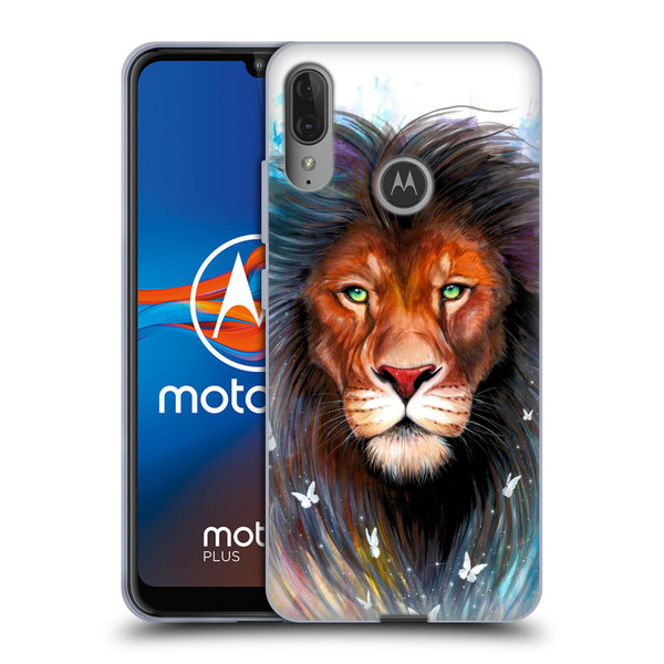 Pixie Cold Cats Sacred King Soft Gel Case for Motorola Moto E6 Plus