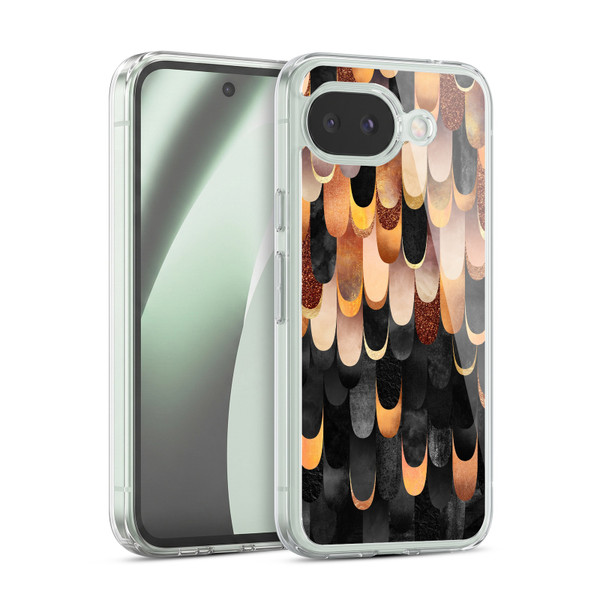 Elisabeth Fredriksson Sparkles Copper And Black Soft Gel Case for Google Pixel 10a