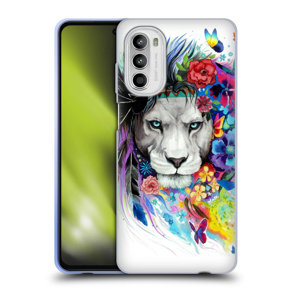 Pixie Cold Cats King Of The Lions Soft Gel Case for Motorola Moto G52