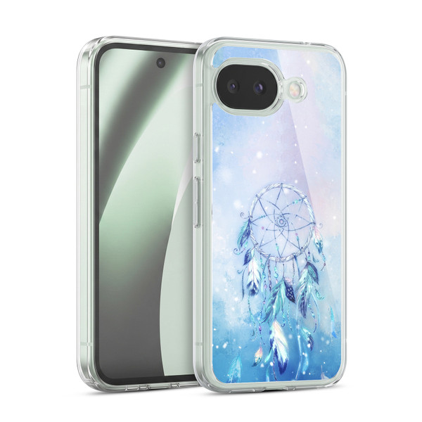 Simone Gatterwe Assorted Designs Blue Dreamcatcher Soft Gel Case for Google Pixel 10a
