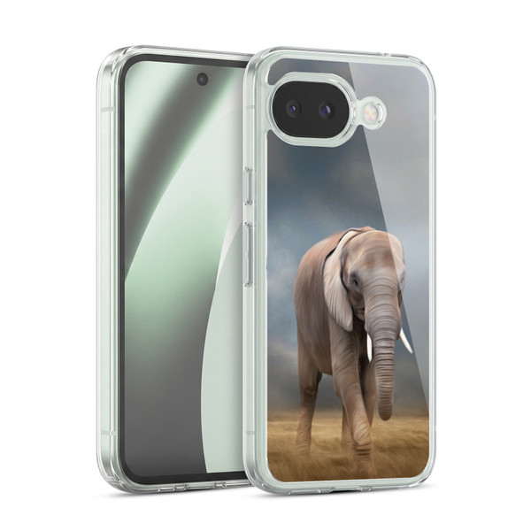 Simone Gatterwe Assorted Designs Elephant Tour Soft Gel Case for Google Pixel 10a