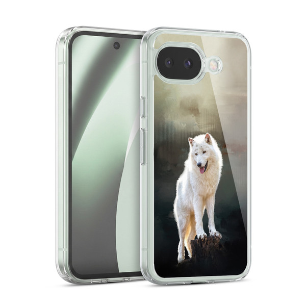 Simone Gatterwe Animals 2 Arctic Wolf Soft Gel Case for Google Pixel 10a