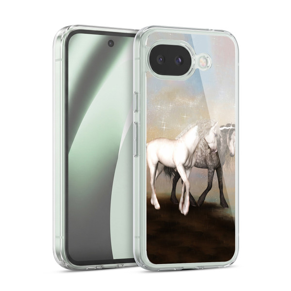Simone Gatterwe Pegasus And Unicorns Lovers Soft Gel Case for Google Pixel 10a