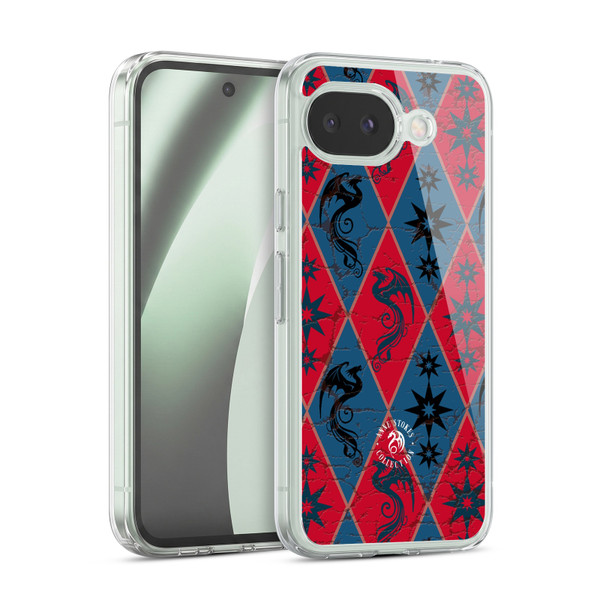 Anne Stokes Fire Tribal Heraldry Soft Gel Case for Google Pixel 10a