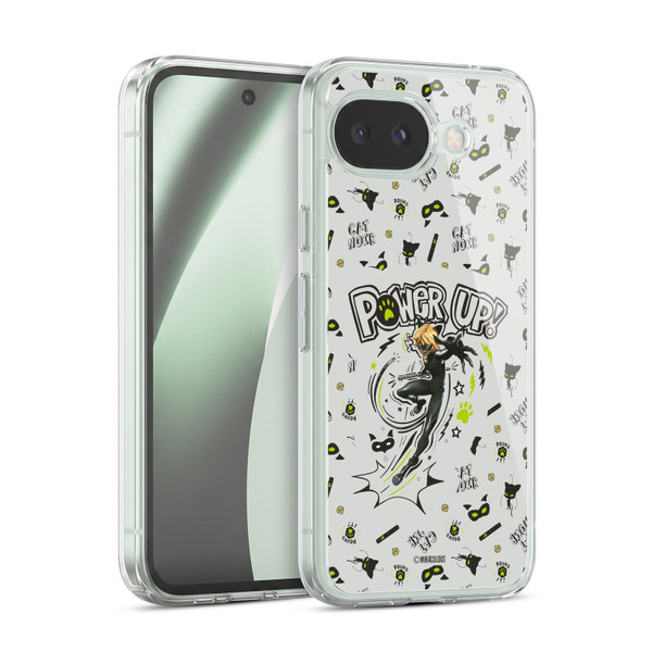 Miraculous Ladybug Character Art And Patterns Cat Noir Soft Gel Case for Google Pixel 10a