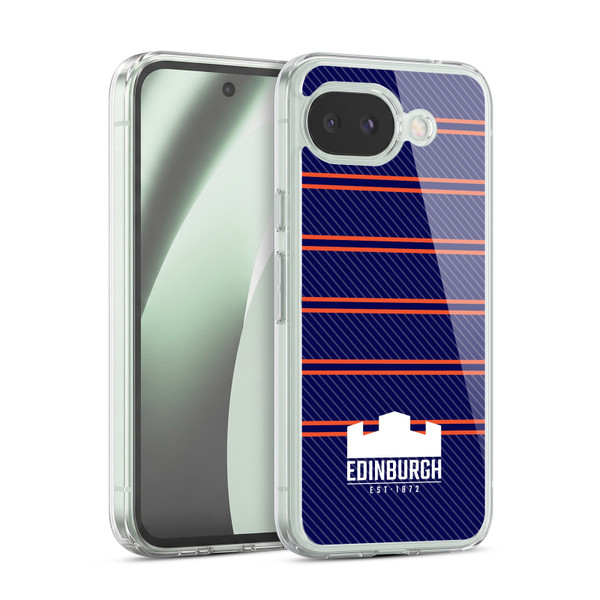 Edinburgh Rugby Logo 2 Stripes Soft Gel Case for Google Pixel 10a