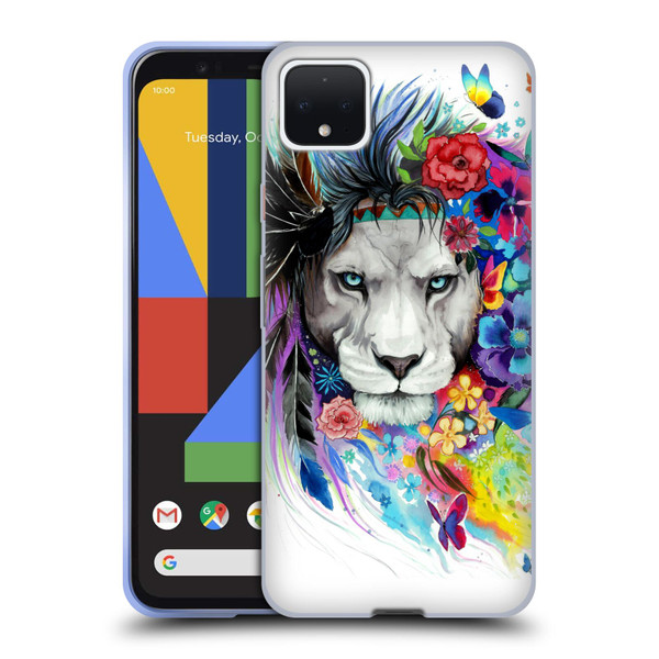 Pixie Cold Cats King Of The Lions Soft Gel Case for Google Pixel 4 XL