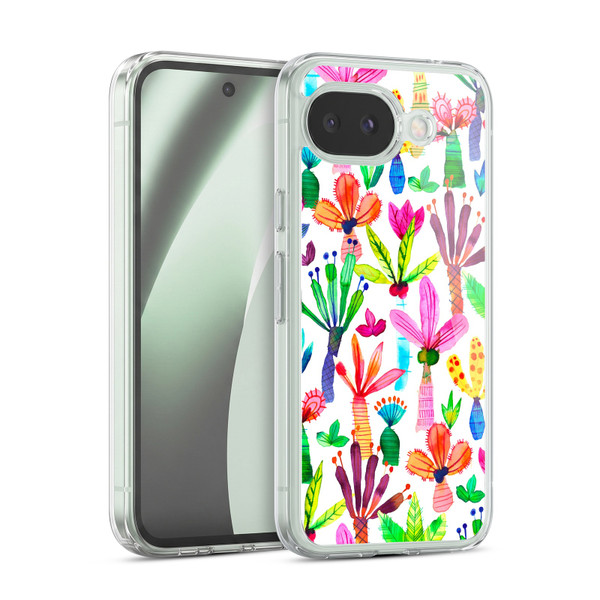 Ninola Summer Patterns Palms Garden Soft Gel Case for Google Pixel 10a