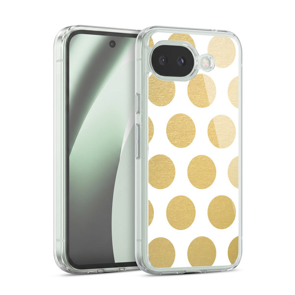 Head Case Designs Grand As Gold Dots Soft Gel Case for Google Pixel 10a