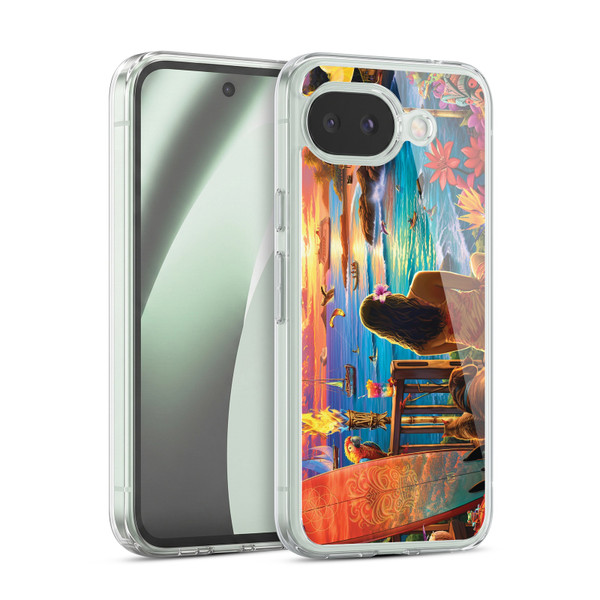 Michael David Ward Humor & Botanicals Paradise Soft Gel Case for Google Pixel 10a