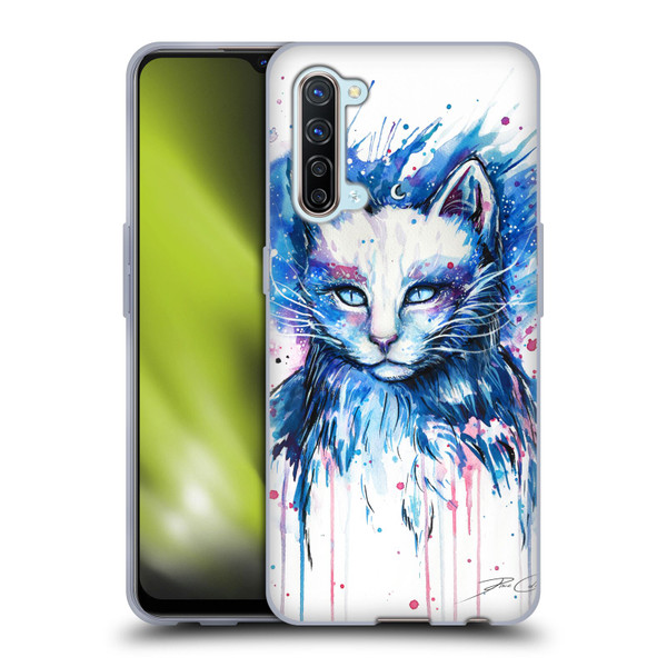 Pixie Cold Cats Space Soft Gel Case for OPPO Find X2 Lite 5G