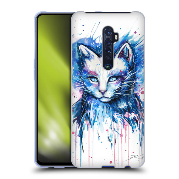 Pixie Cold Cats Space Soft Gel Case for OPPO Reno 2